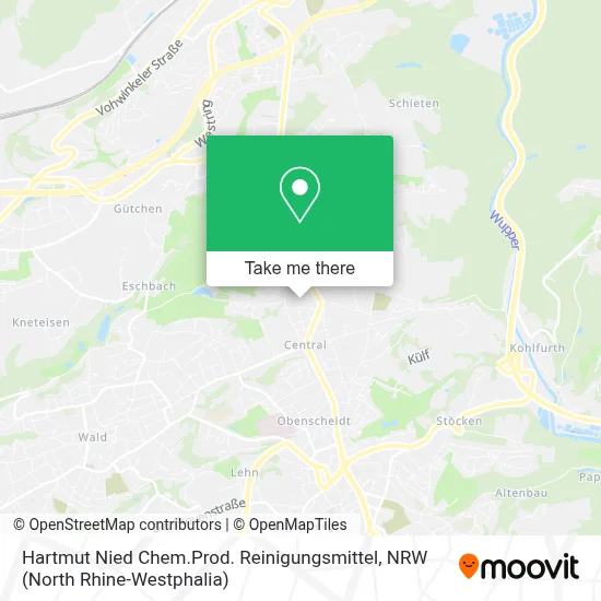 Hartmut Nied Chem.Prod. Reinigungsmittel map