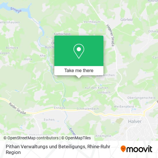 Pithan Verwaltungs und Beteiligungs map