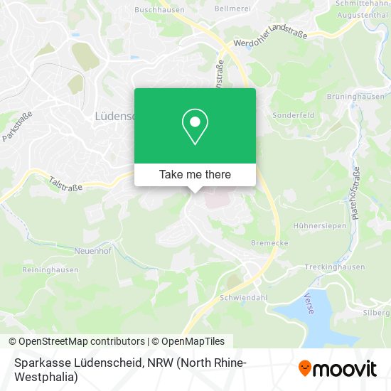 Sparkasse Lüdenscheid map