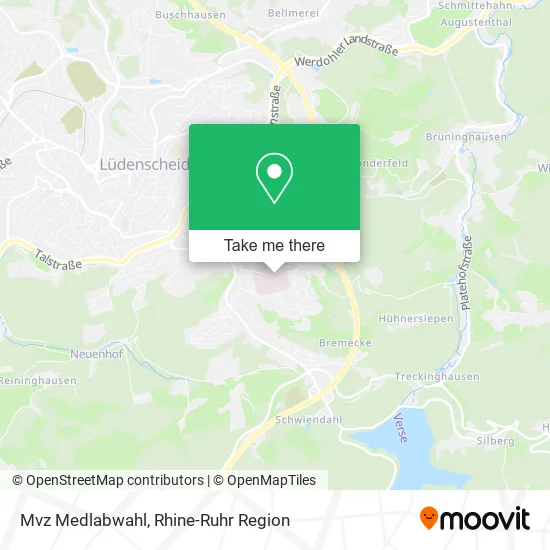 Карта Mvz Medlabwahl