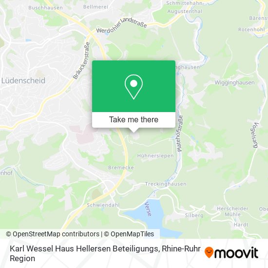 Karl Wessel Haus Hellersen Beteiligungs map