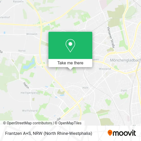 Карта Frantzen A+S