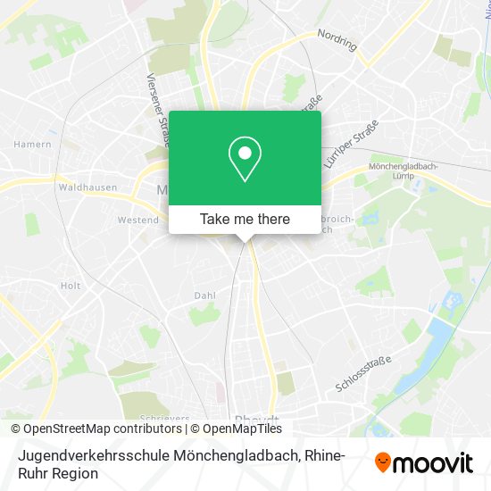 Jugendverkehrsschule Mönchengladbach map