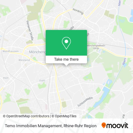 Temo Immobilien Management map