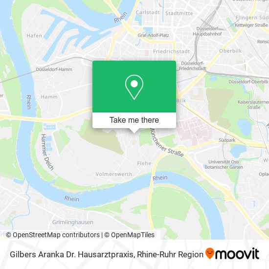 Gilbers Aranka Dr. Hausarztpraxis map