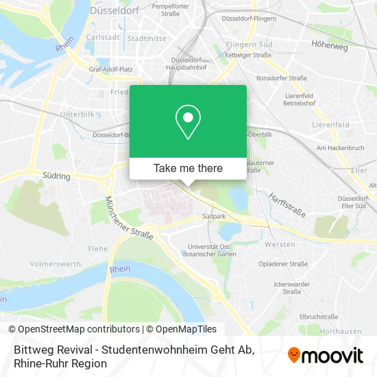 Bittweg Revival - Studentenwohnheim Geht Ab map