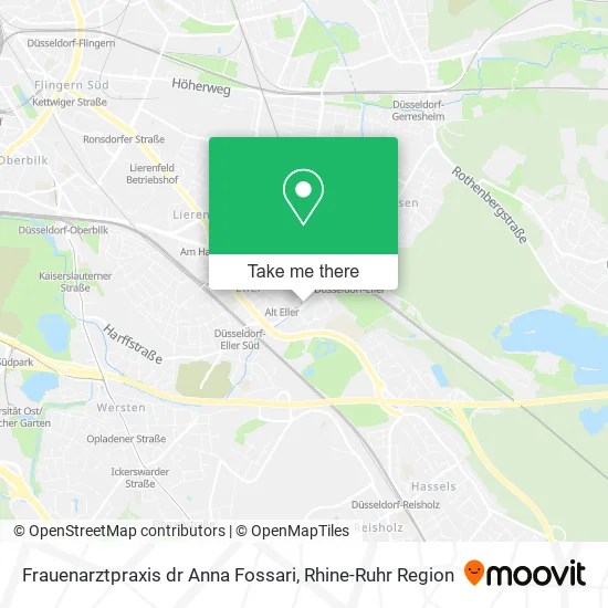 Карта Frauenarztpraxis dr Anna Fossari