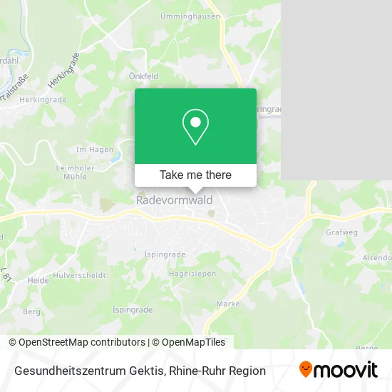 Карта Gesundheitszentrum Gektis
