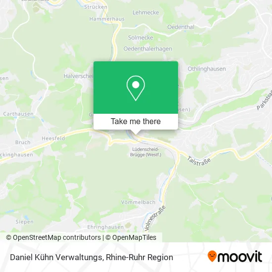 Карта Daniel Kühn Verwaltungs