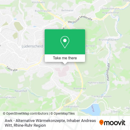 Awk - Alternative Wärmekonzepte, Inhaber Andreas Witt map