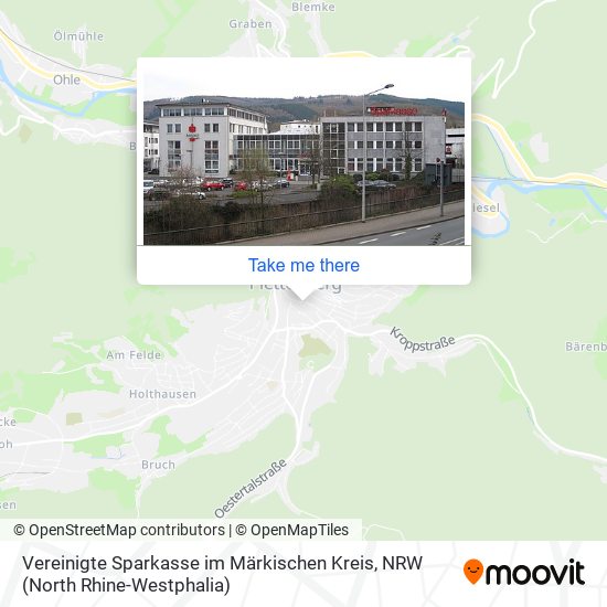 Vereinigte Sparkasse im Märkischen Kreis map