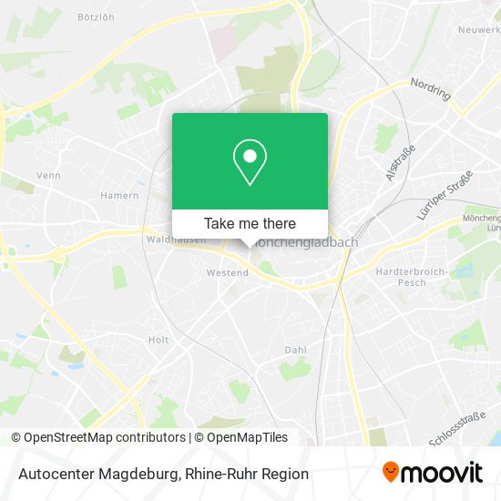 Карта Autocenter Magdeburg