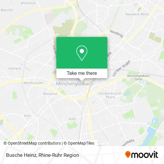 Карта Busche Heinz