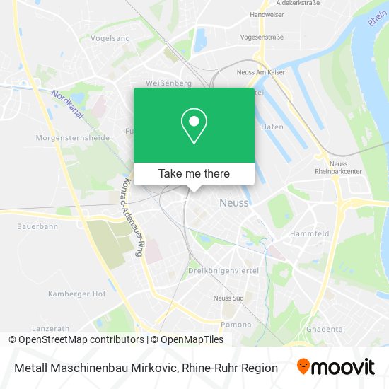 Metall Maschinenbau Mirkovic map