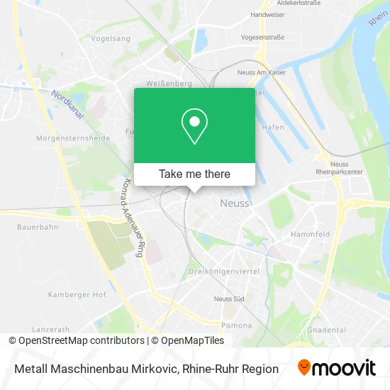 Карта Metall Maschinenbau Mirkovic