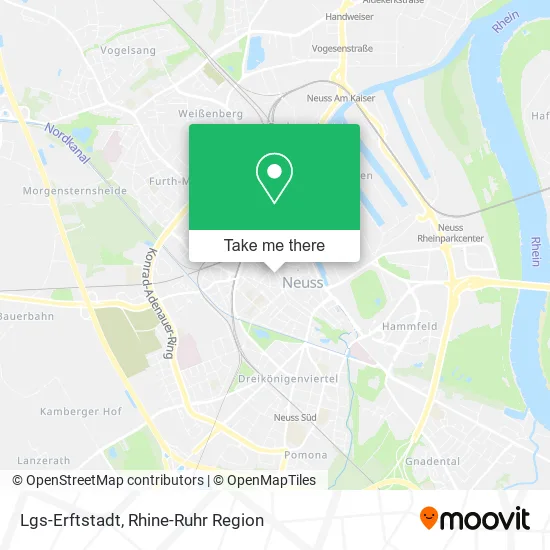 Карта Lgs-Erftstadt