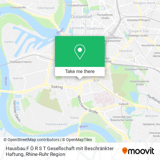 Hausbau F Ö R S T Gesellschaft mit Beschränkter Haftung map