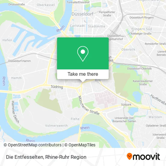 Карта Die Entfesselten