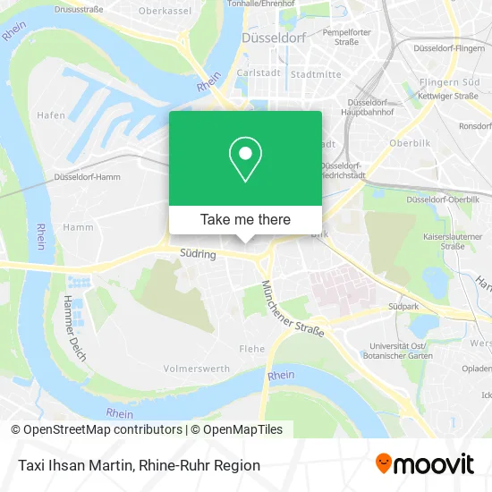 Карта Taxi Ihsan Martin