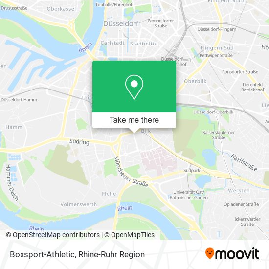 Boxsport-Athletic map