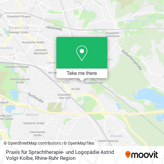 Praxis für Sprachtherapie- und Logopädie Astrid Volgt-Kolbe map