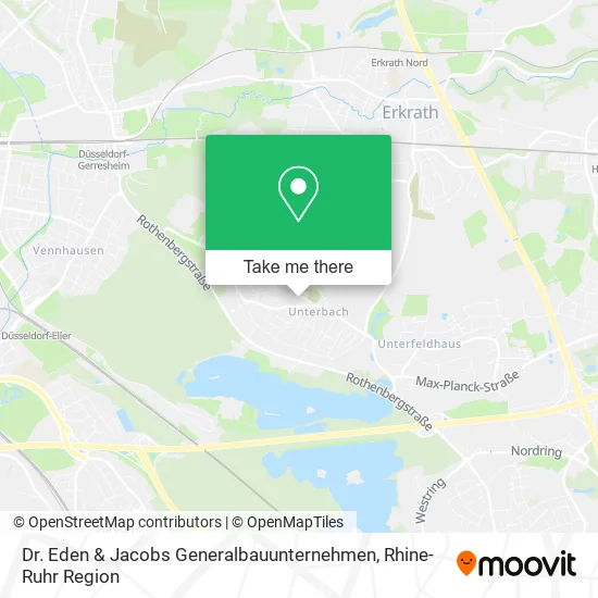 Карта Dr. Eden & Jacobs Generalbauunternehmen