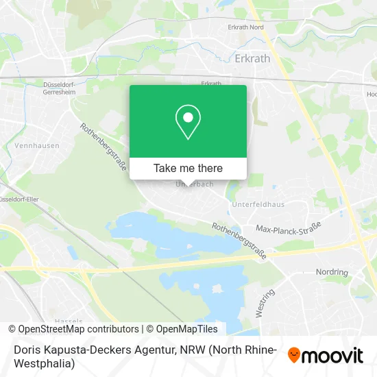 Doris Kapusta-Deckers Agentur map