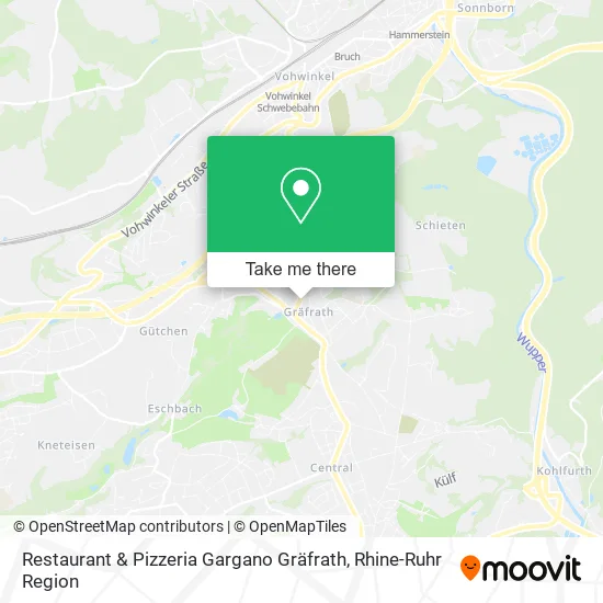 Карта Restaurant & Pizzeria Gargano Gräfrath