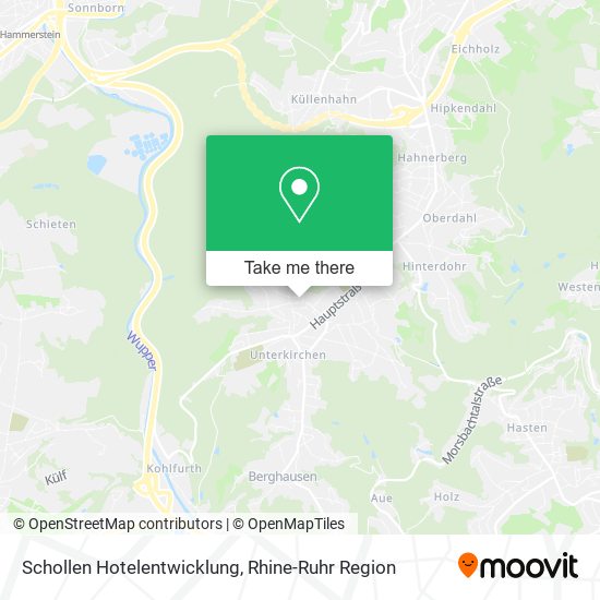 Карта Schollen Hotelentwicklung
