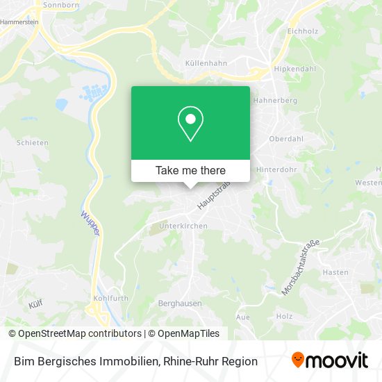 Bim Bergisches Immobilien map