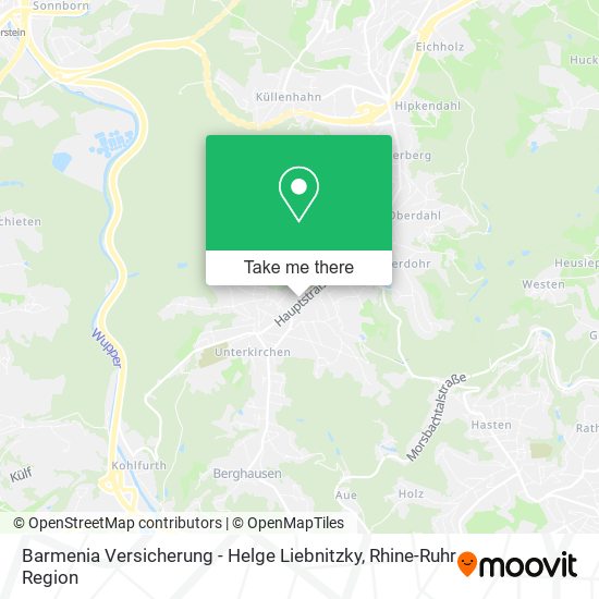 Barmenia Versicherung - Helge Liebnitzky map