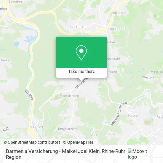 Карта Barmenia Versicherung - Maikel Joel Klein