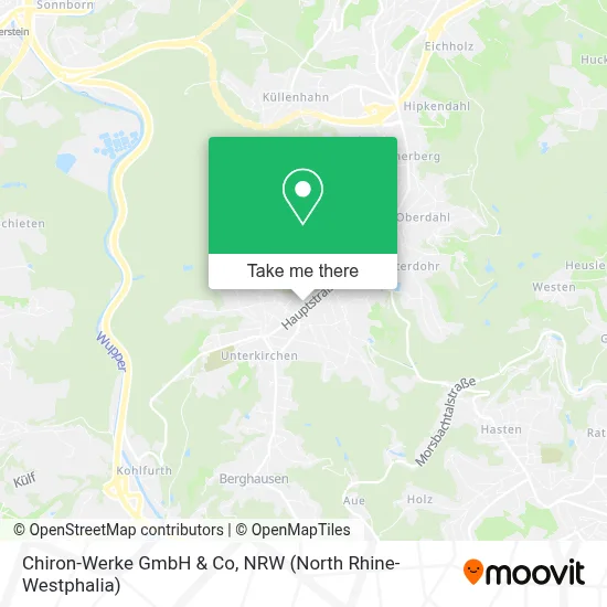 Chiron-Werke GmbH & Co map