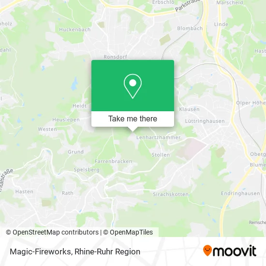 Карта Magic-Fireworks