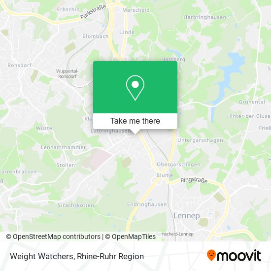 Weight Watchers map