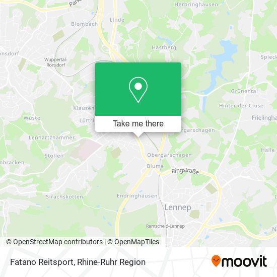 Fatano Reitsport map