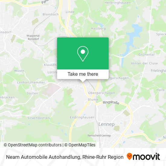 Карта Neam Automobile Autohandlung