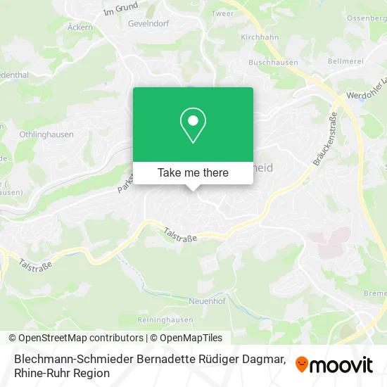 Карта Blechmann-Schmieder Bernadette Rüdiger Dagmar