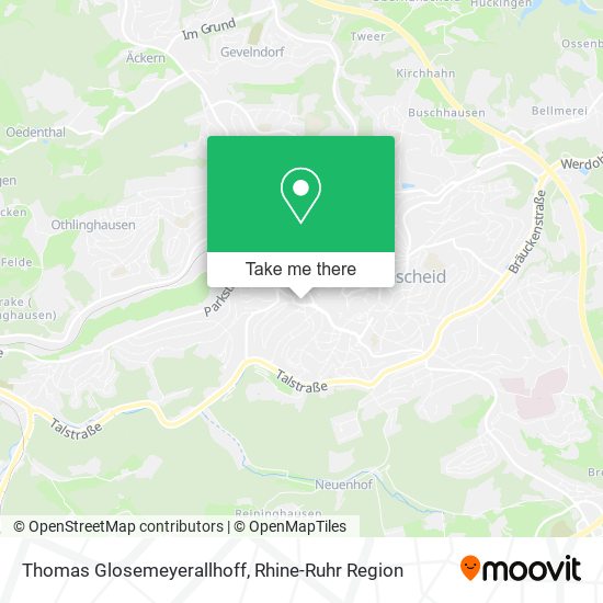 Карта Thomas Glosemeyerallhoff