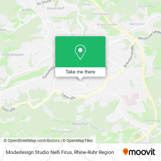 Modedesign Studio Nelli Firus map