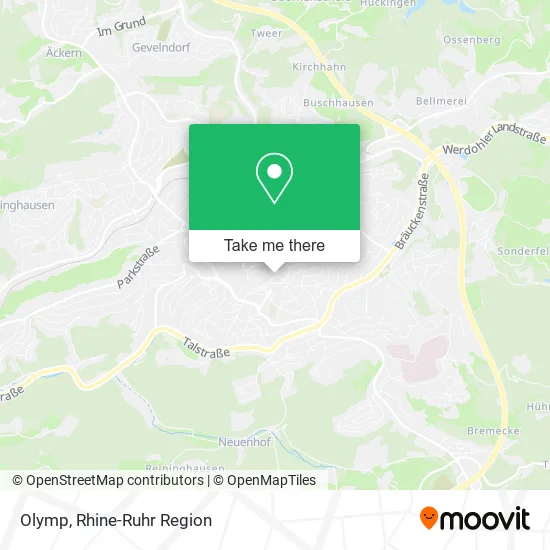 Карта Olymp