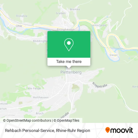 Карта Rehbach Personal-Service
