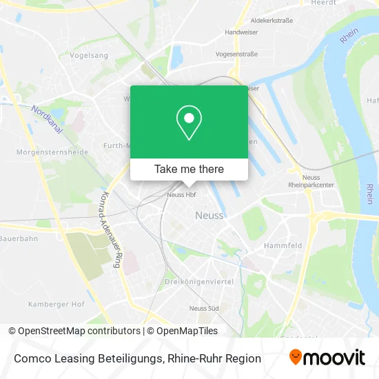 Comco Leasing Beteiligungs map