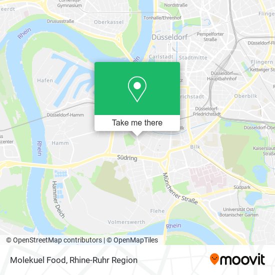 Molekuel Food map