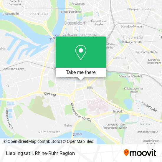 Карта Lieblingsstil