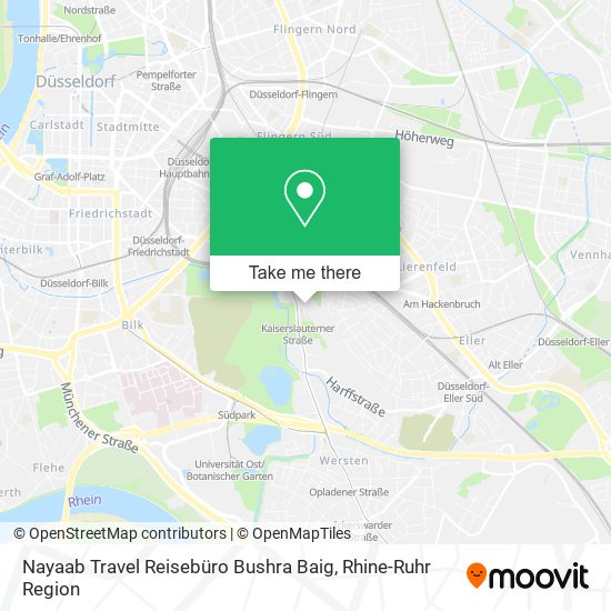 Nayaab Travel Reisebüro Bushra Baig map