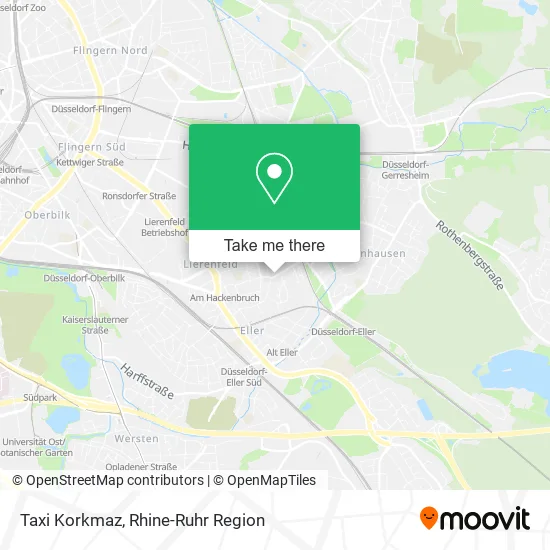 Карта Taxi Korkmaz