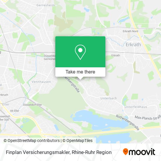 Finplan Versicherungsmakler map