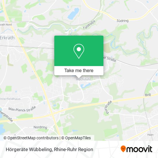 Hörgeräte Wübbeling map