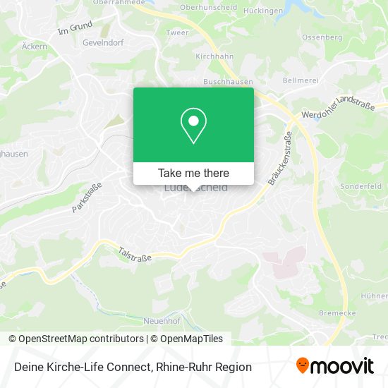 Deine Kirche-Life Connect map